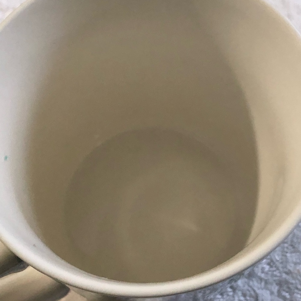 Starbucks Triangular Pattern Mug - Red, Green, Gray - Picture 6 of 6